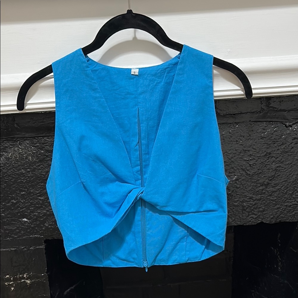 Vintage Blue Tank Top